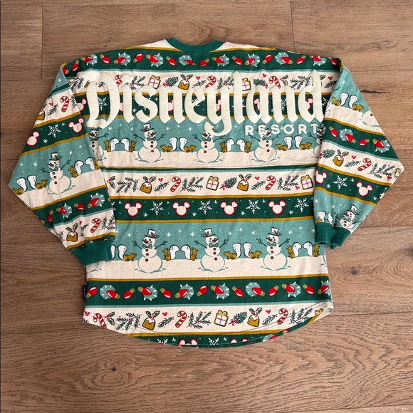 Disney Spirit Jersey Christmas Holiday Snowman size small - Picture 7 of 8